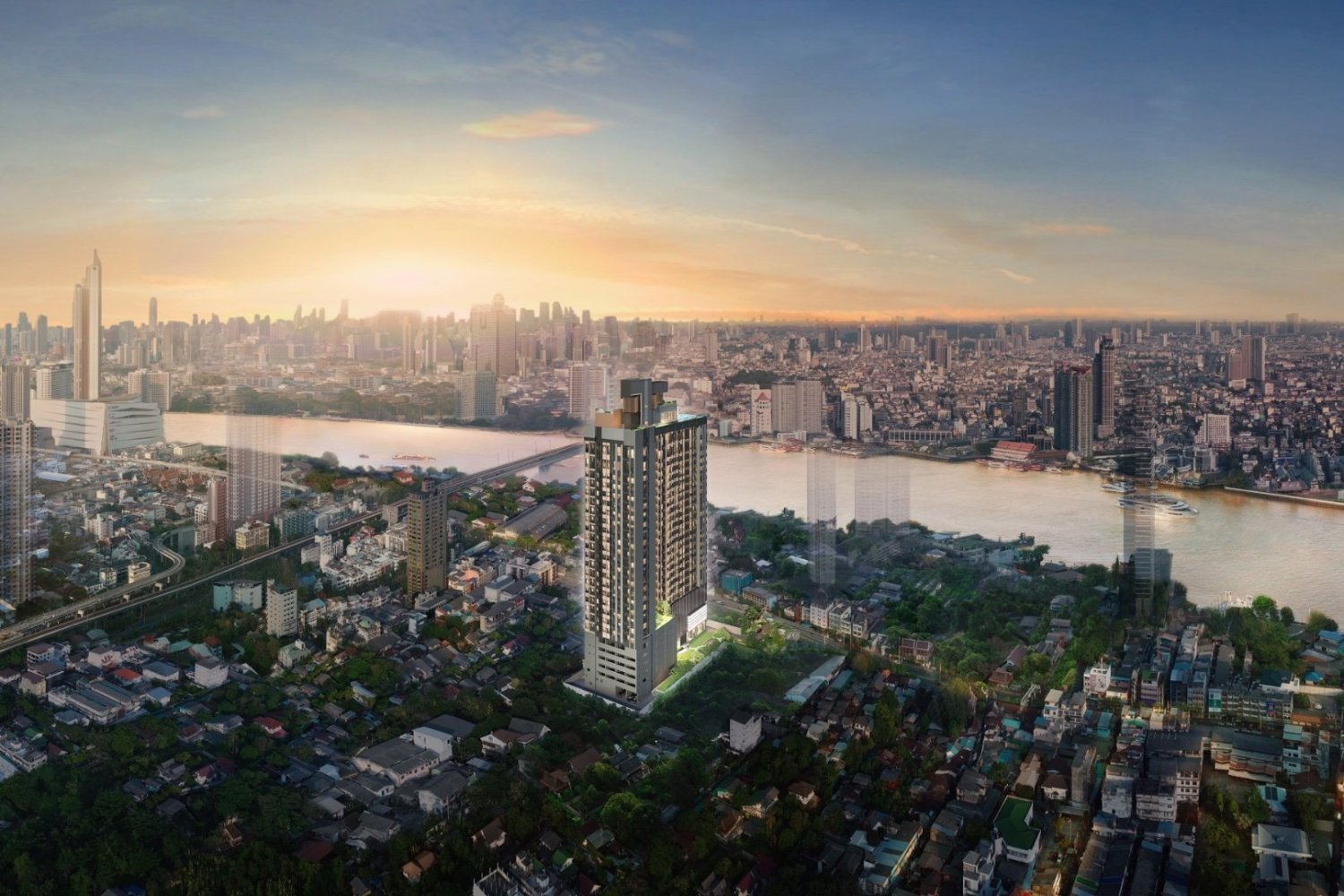 1 Schlafzimmer Eigentumswohnung in Khlong San, Thailand, Nr. 59695