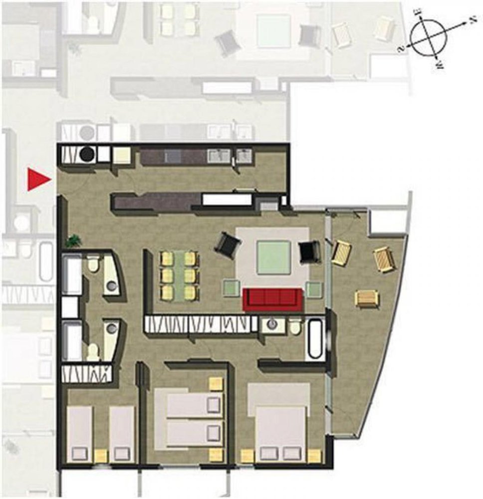 3 chambres Appartement à Valparaiso, Chile No. 5002