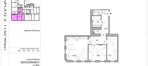 3 rooms Apartment in Rudolfsheim-Funfhaus, Austria No. 133541 16