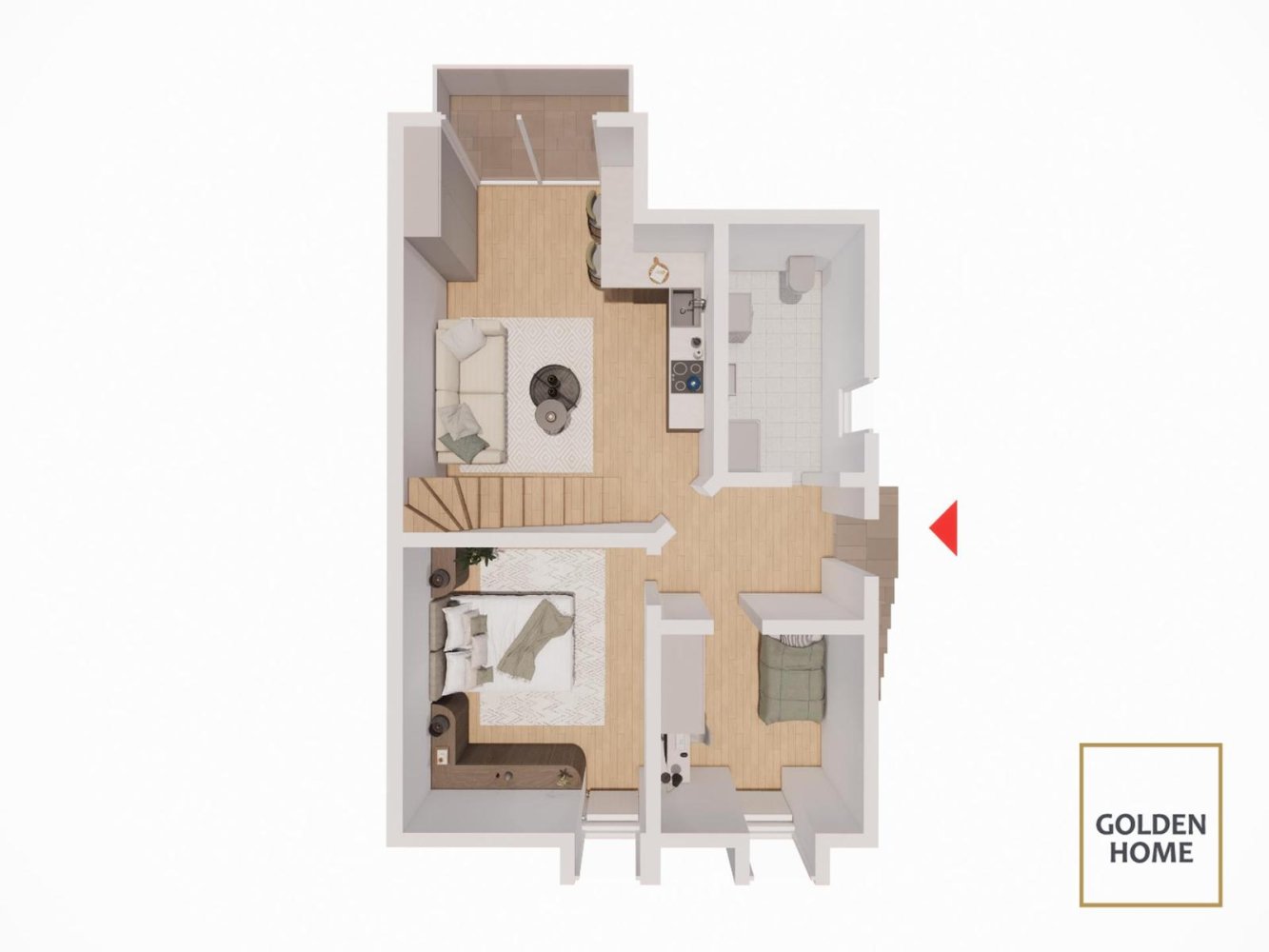 2 bedrooms Duplex in Rostock, Germany No. 356090