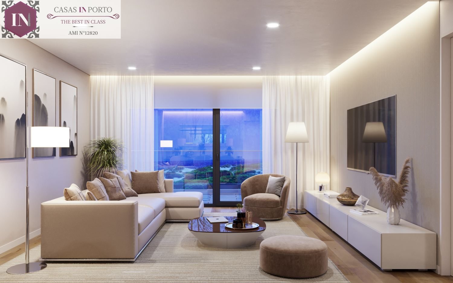 2 غرف نوم شقة في Gafanha da Encarnacao, Portugal رقم 10486