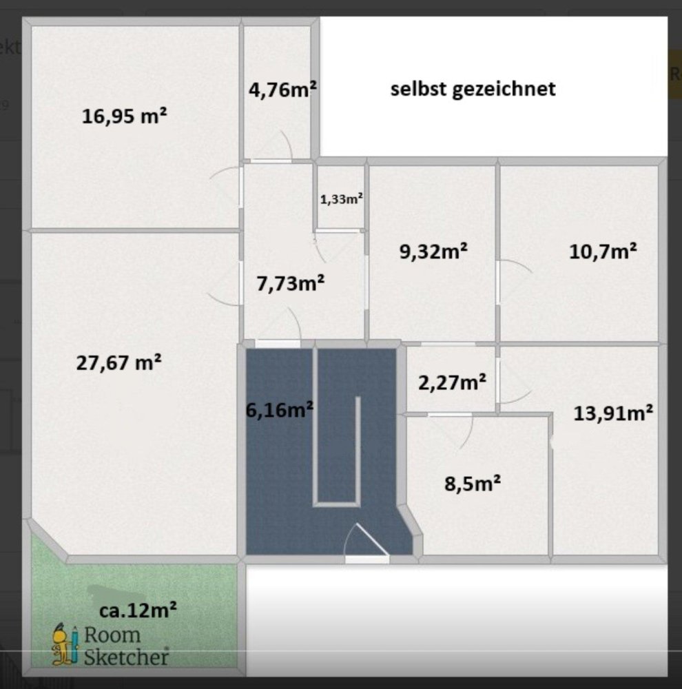 Apartamento de 3 dormitorios en Bremen, Germany No. 287426