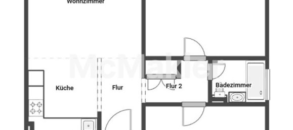 Apartamento T2 em Cologne, Germany N.º 164042 13