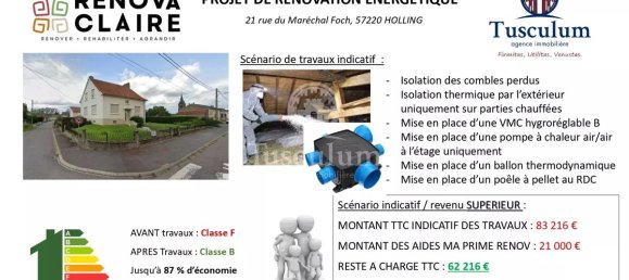 4 غرف نوم منزل في Holling, France رقم 71095 13