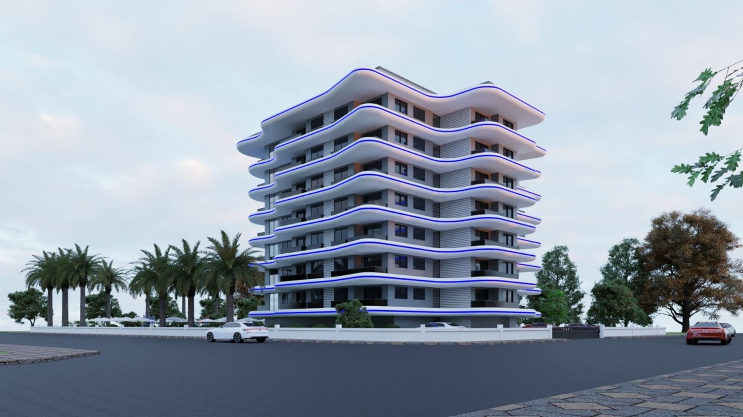 Apartment 1+1 in Lotus Grand, Avsallar, Turkey No. 35227