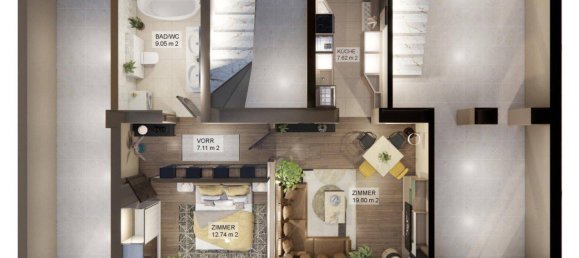 Apartamento de 2 divisões em Ottakring, Austria N.º 237322 10