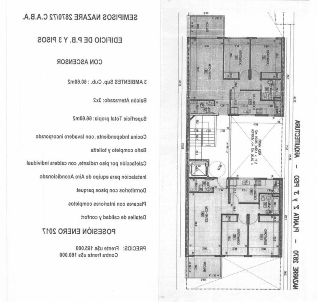 2 Schlafzimmer Wohnung in Buenos Aires, Argentina, Nr. 79542