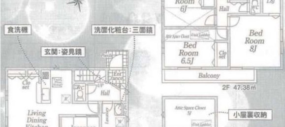 Дом с 4 спальнями в Сайтама, Япония № 8204 2