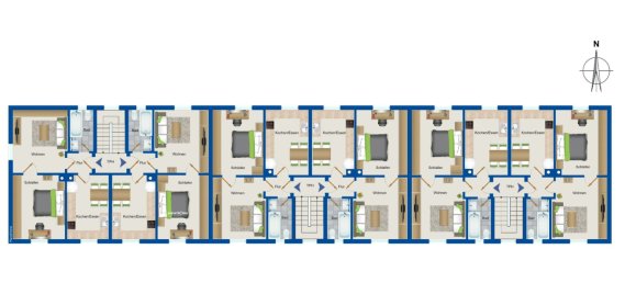 48غرفة تاون هاوس في Leipzig, Germany رقم 135136 8