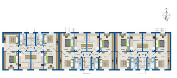 48غرفة تاون هاوس في Leipzig, Germany رقم 135136 7