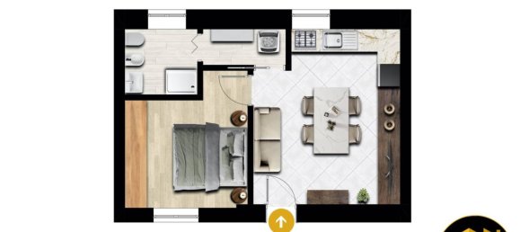 Apartamento T2 em Stezzano, Italy N.º 354294 16