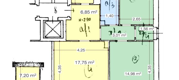 Квартира с 2 спальнями в Милан, Италия № 249124 2