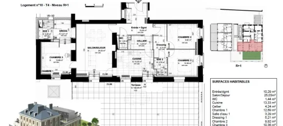 Apartamento de 3 dormitorios en Mont-de-Marsan, France No. 352790 6