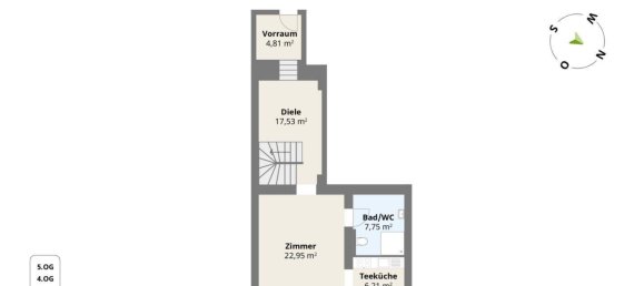 2 rooms Apartment in Linz, Austria No. 244743 16