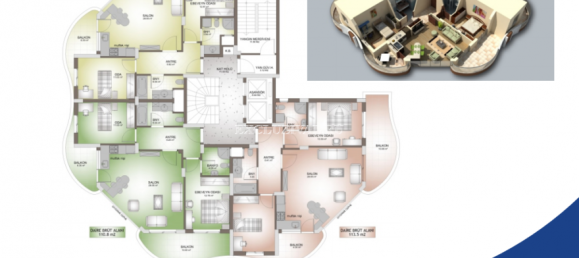 شقة 2+1 في Izmir, Turkey رقم 27335 2