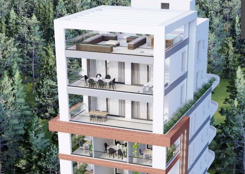 Квартира с 3 спальнями в Ларнака, Кипр № 11562