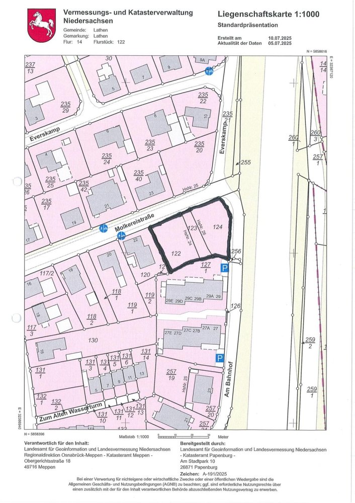 Земельный участок в Эмсланд, Германия № 295120