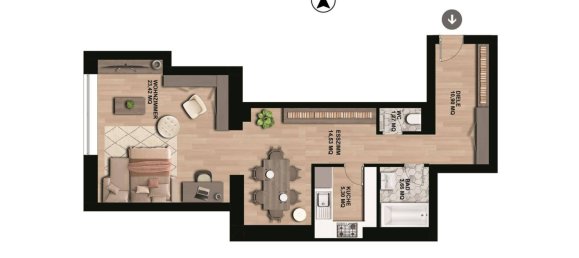 Apartamento de 2 divisões em Innsbruck-Stadt, Austria N.º 181053 7