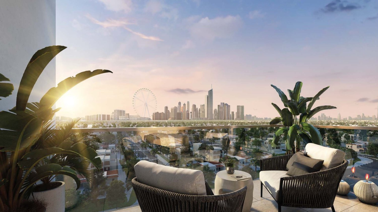 Квартира с 2 спальнями в AZIZI CENTRAL, Al Furjan, ОАЭ № 60611