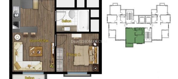 Villa de 5 divisões em Mezitli, Turkey N.º 31760 19