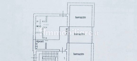 Пентхаус с 5 спальнями в Бергамо, Италия № 212020 45