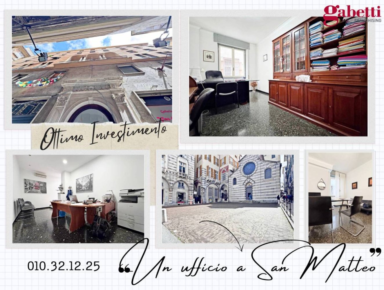 5 rooms Office in Genoa, Italy No. 396027