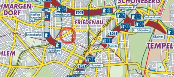 Квартира с 2 комнатами в Вильмерсдорф, Германия № 48560 9