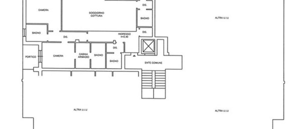 3 rooms Apartment in Villasanta, Italy No. 98448 12