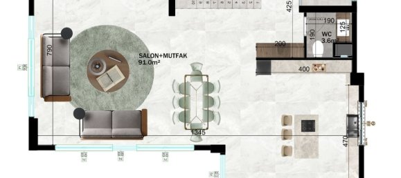 Villa 5+1 in Alanya, Turkey No. 3777 21