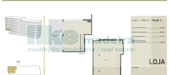 Gewerbliche Immobilie in Funchal, Portugal 104m², Nr. 82702 4