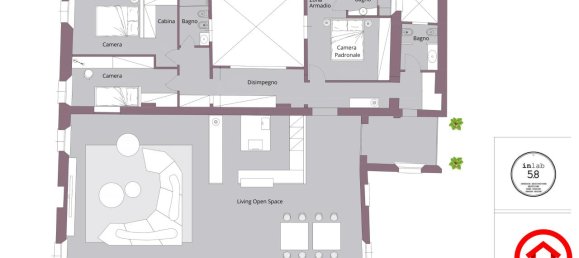 4-Zimmer Wohnung in Cesena, Italy, Nr. 13134 3