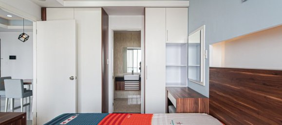 Квартира с 2 спальнями в Район 7, Вьетнам № 16534 16