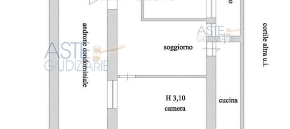 3 rooms Apartment in Torre del Greco, Italy No. 12509 10