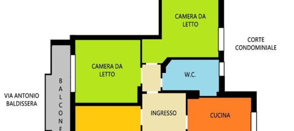 Квартира с 3 спальнями в Рим, Италия № 316651 25