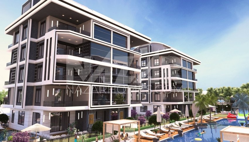 Apartment 1+1 in Alanya, Turkey No. 14432