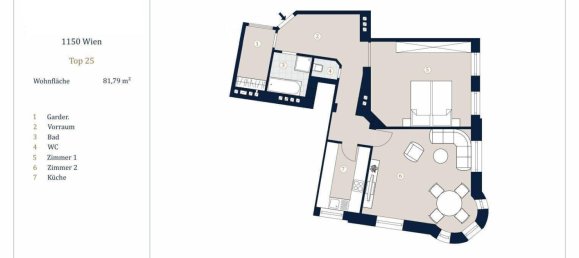Apartamento de 2 habitaciónes en Rudolfsheim-Funfhaus, Austria No. 216235 12