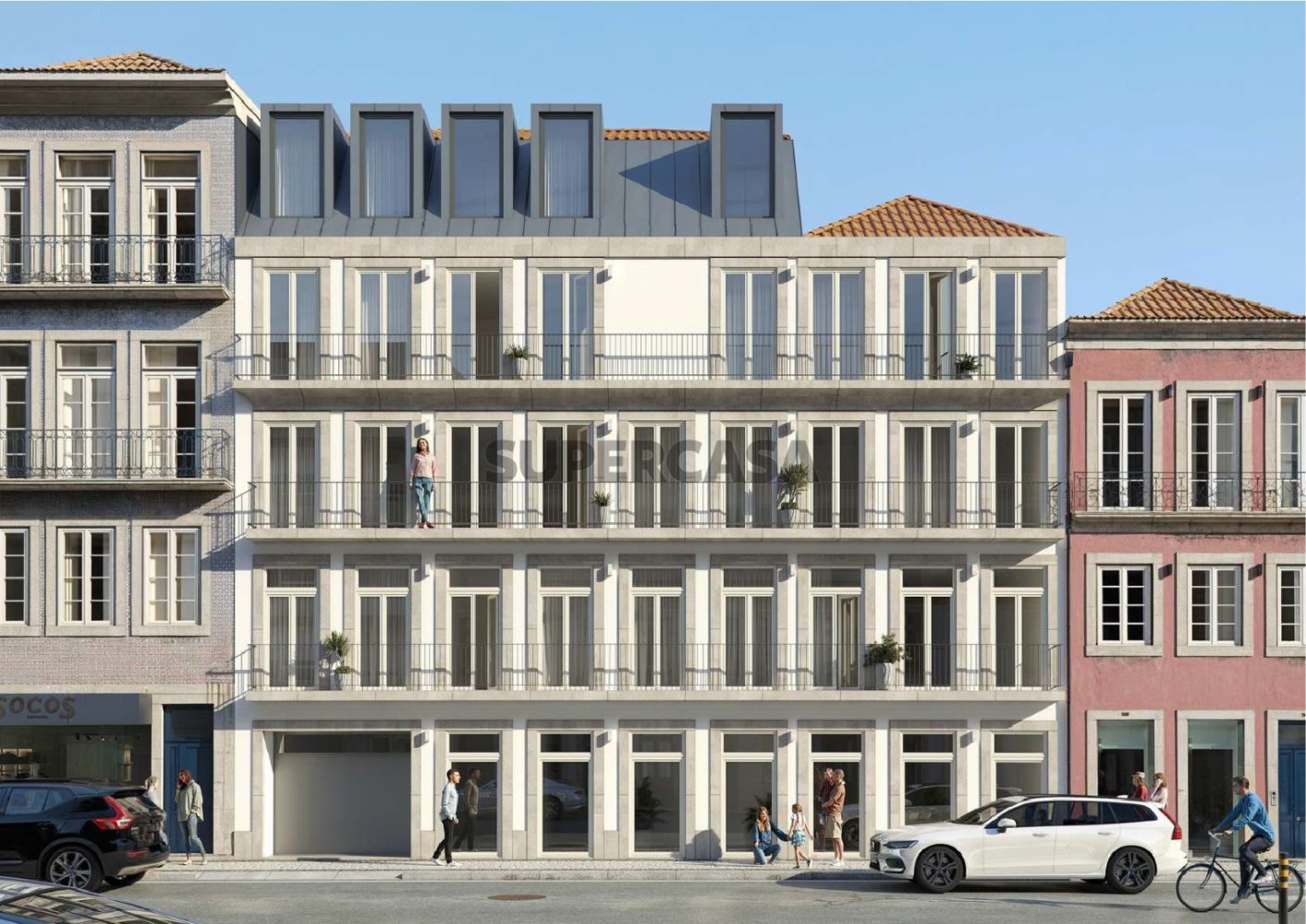 Дуплекс с 3 спальнями в Порту, Португалия № 155988