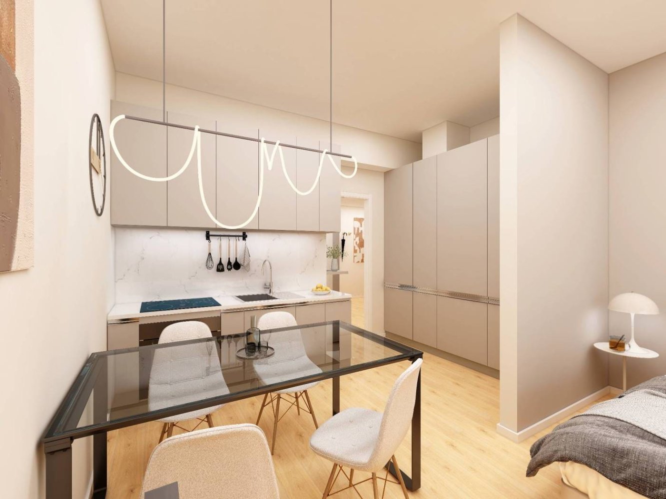 1 bedroom Apartment in Milan, Italy No. 377084