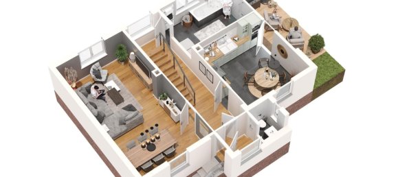 Casa de 3 dormitorios en Limburg-Weilburg, Germany No. 273379 27