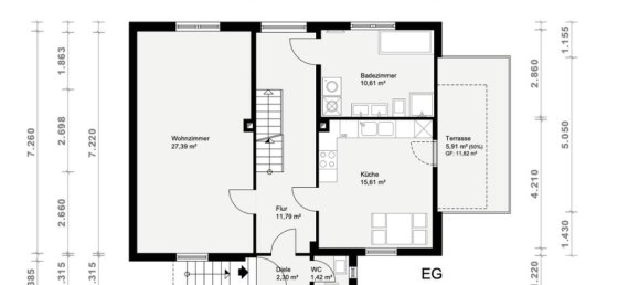 Casa de 3 dormitorios en Limburg-Weilburg, Germany No. 273379 23