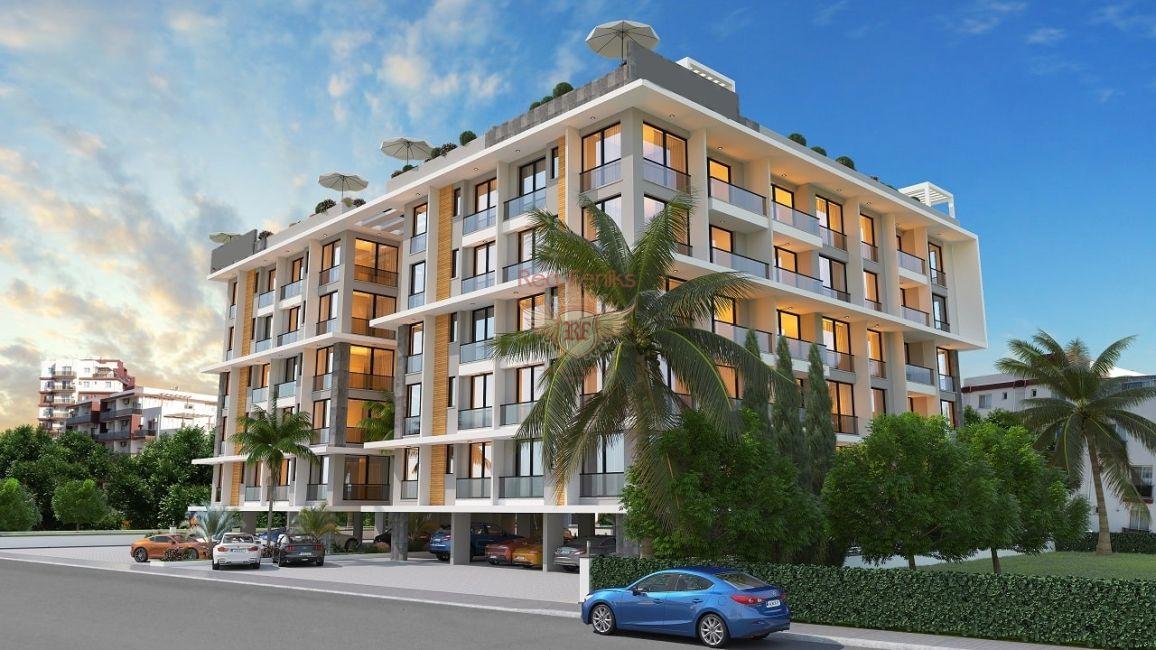 Apartamento T2 em Famagusta, Northern Cyprus N.º 5694