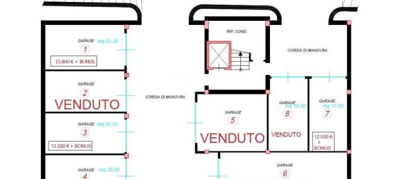 Garage in Grottammare, Italy 40m², Nr. 5523 9