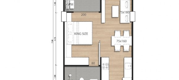 1 Schlafzimmer Eigentumswohnung in Bang Tao, Thailand, Nr. 6103 3