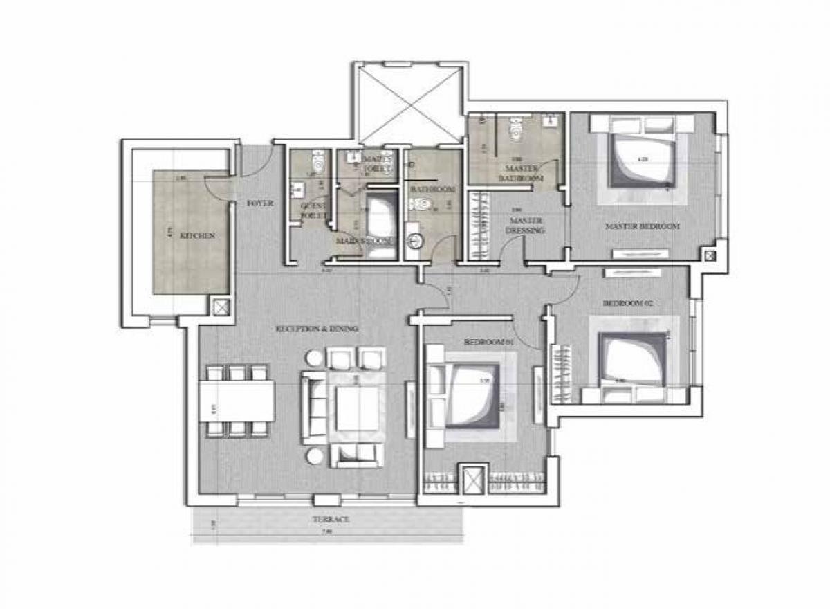 3 bedrooms Condo in Giza, Egypt No. 2025