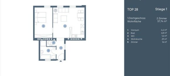 Apartamento de 2 divisões em Wieden, Austria N.º 249118 14