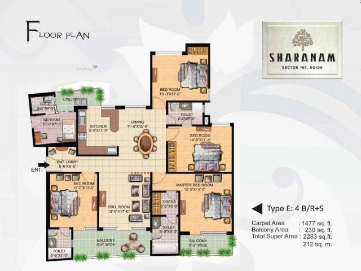 4 bedrooms House in Noida, India No. 26822