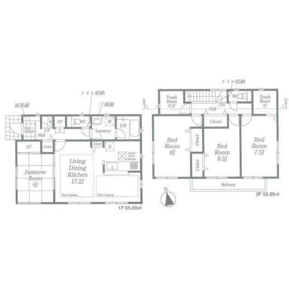 4 غرف نوم منزل في Tokyo, Japan رقم 7042