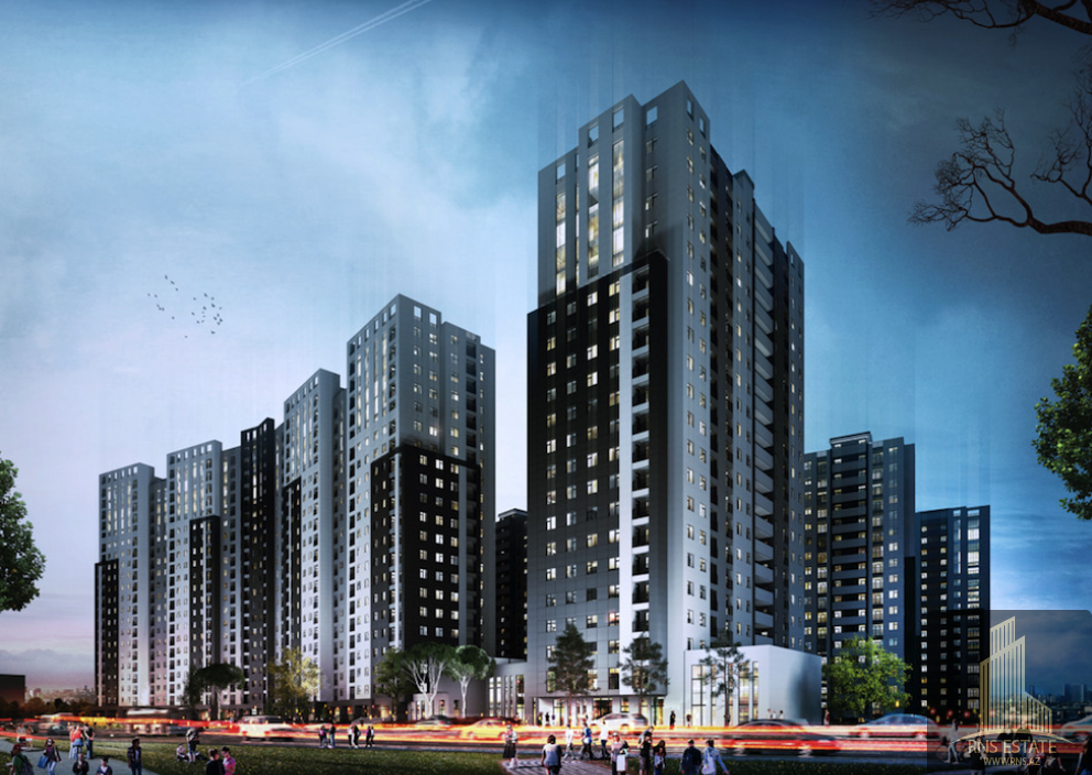 3 غرف نوم شقة في Khatay, Azerbaijan رقم 1480