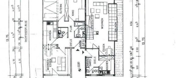 Дуплекс с 3 спальнями в Цоллернальб, Германия № 23589 24