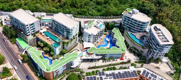 Apartamento com 1 quarto em condomínio em Patong, Thailand N.º 60313 19